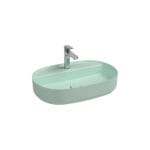 Isvea Infinity Batarya Delikli Tezgahüstü Lavabo 60 cm Mint