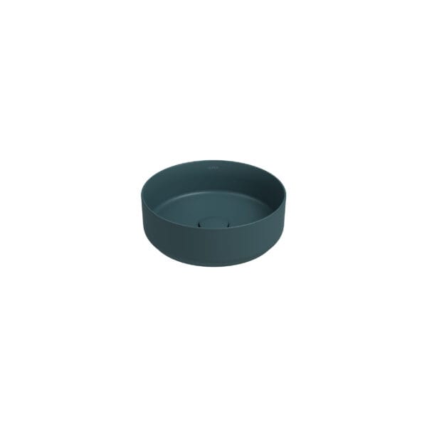 Isvea Infinity Tezgah Üstü Lavabo 36 cm Petrol Yeşili