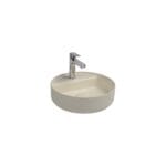 Isvea Infinity Tezgah Üstü Lavabo 42 cm Fildişi