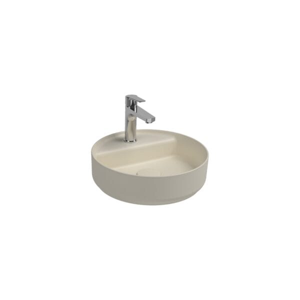 Isvea Infinity Tezgah Üstü Lavabo 42 cm Fildişi