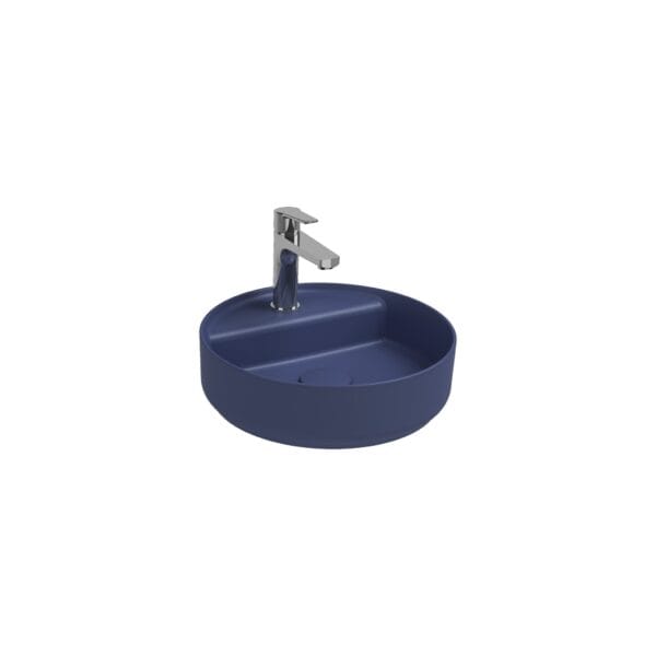 Isvea Infinity Tezgah Üstü Lavabo 42 cm Isvea Mavisi