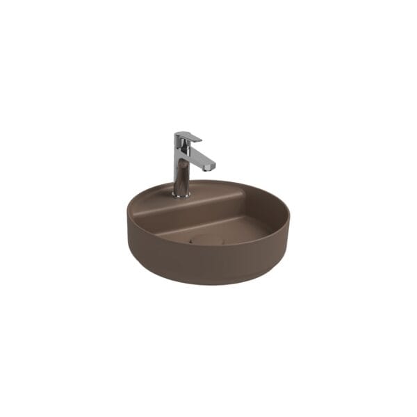 Isvea Infinity Tezgah Üstü Lavabo 42 cm Vizon