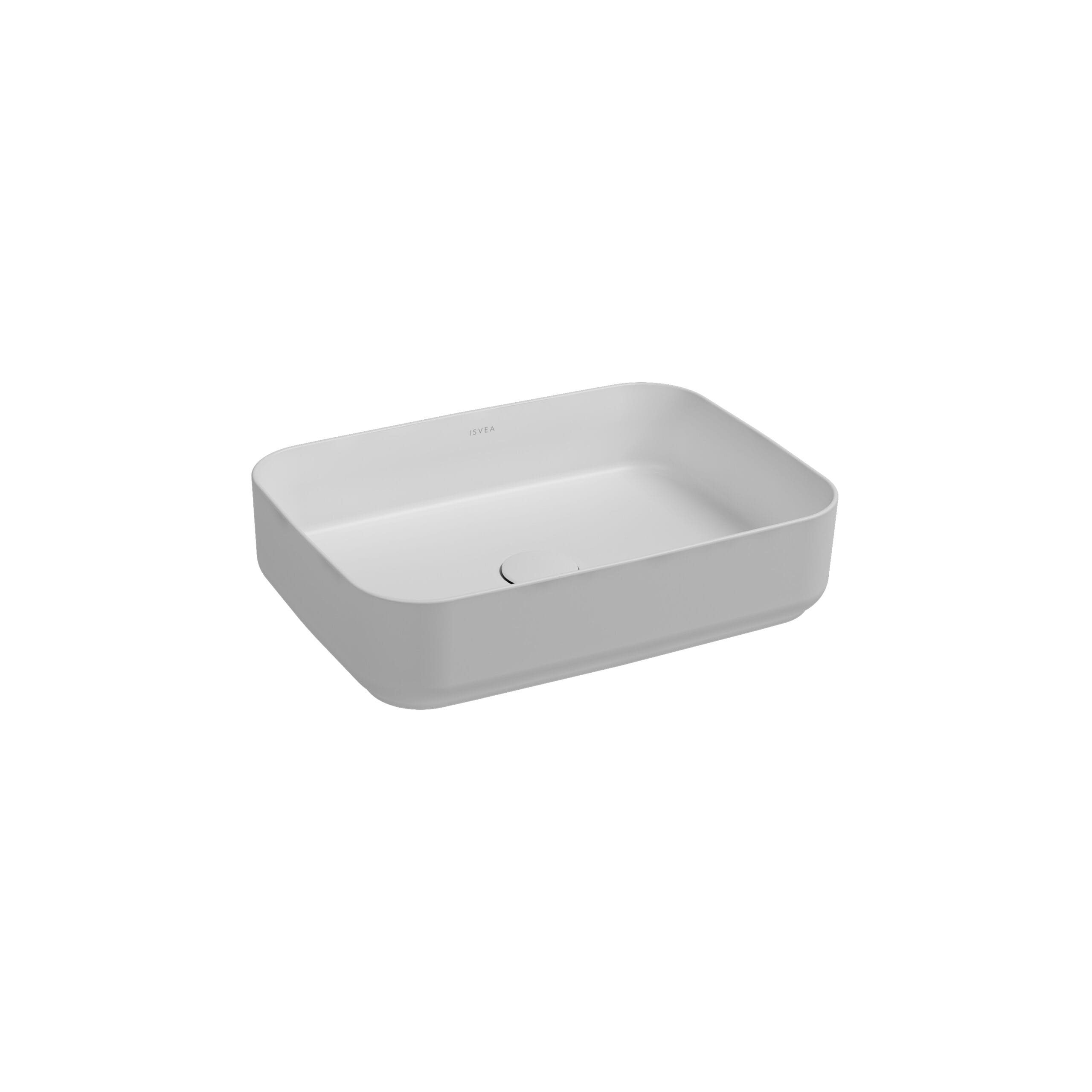 Isvea Infinity Tezgah Üstü Lavabo 50 cm Mat Beyaz Isvea Infinity Tezgah Üstü Lavabo 50 cm Mat Beyaz