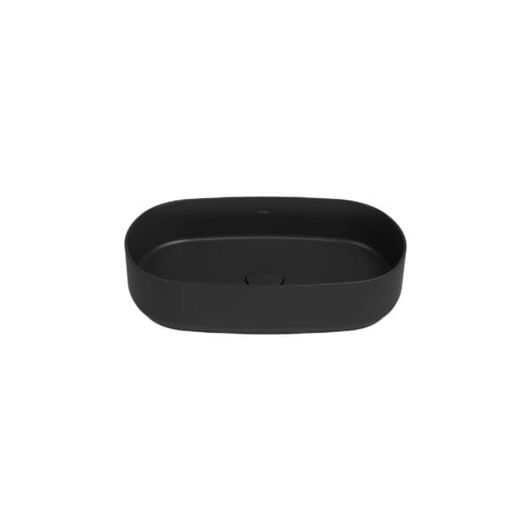 Isvea Infinity Tezgah Üstü Lavabo 55 cm Siyah