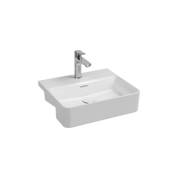 Isvea Infinity Yarım Tezgah Lavabo 50 cm