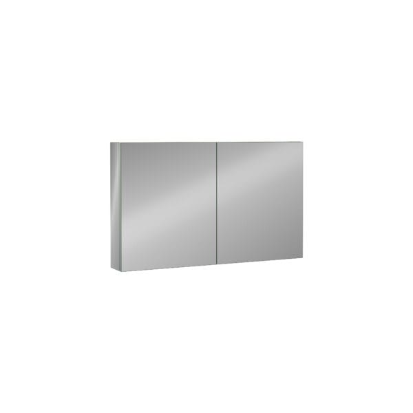 Isvea M6 Dolaplı Ayna 100 cm 2 Kapaklı