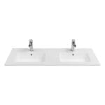 Isvea SistemaT Flat Lavabo 121 cm Çift Hazneli