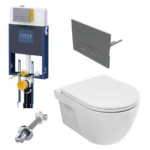 Isvea Soluzione Asma Klozet ve Gömme Rezervuar Seti