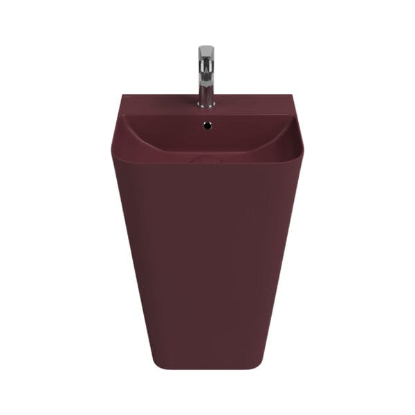 Isvea Sott Aqua Monoblok Lavabo-Rustik Bordo