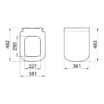 Kale Babel ve Mood 2.0 Ultra Slim Smart Beyaz Yavaş Kapanır Klozet Kapağı