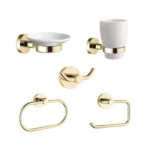 Kale D100 Altın Porselen Aksesuar Seti