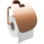 Kale D100 Rose Gold Kapaklı Tuvalet Kağıtlığı