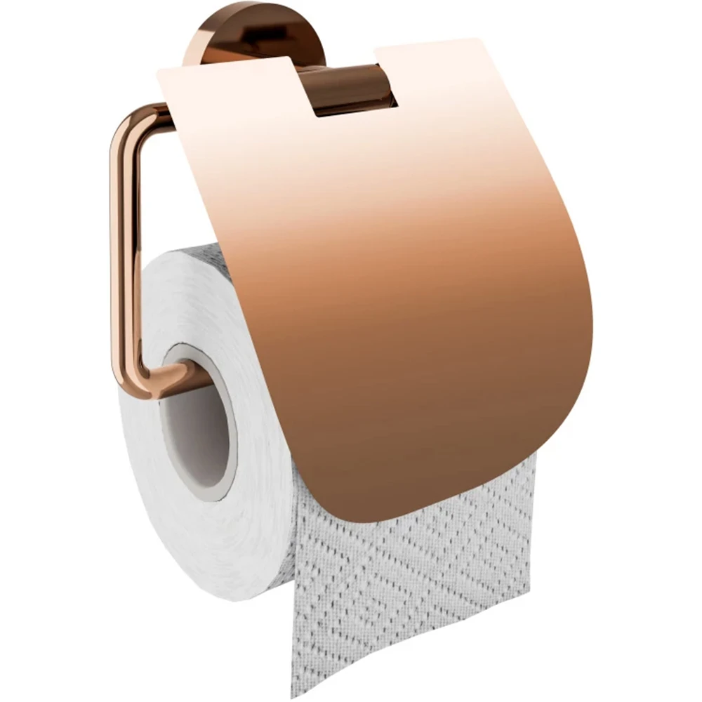 Kale D100 Rose Gold Kapaklı Tuvalet Kağıtlığı Kale D100 Rose Gold Kapaklı Tuvalet Kağıtlığı