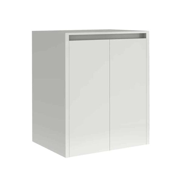 Kale Idea 2.0 70 cm Parlak Beyaz Kapaklı Çamaşır Makinesi Alt Dolabı