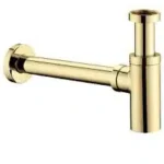 Kale Minimalist Lavabo Sifonu Altın