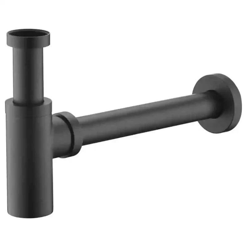 Kale Minimalist Siyah Lavabo Sifonu