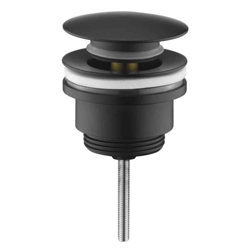 Kale Novatik Siyah Yuvarlak Universal Lavabo Süzgeci