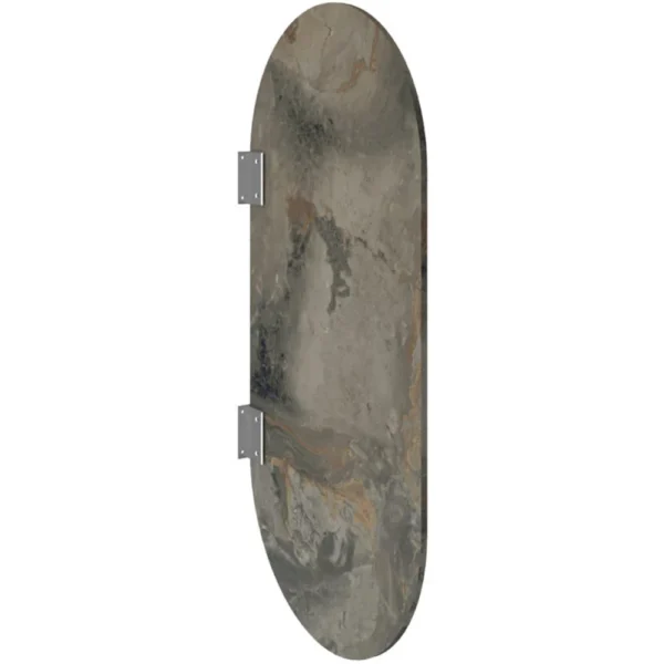 Kale Panello 100x50 cm Oval Formlu Mat Asteroid Pisuvar Paneli