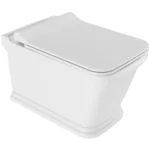 Kale Petra Kanalsız Asma Klozet Ultra Slim Yavaş Kapak Altın