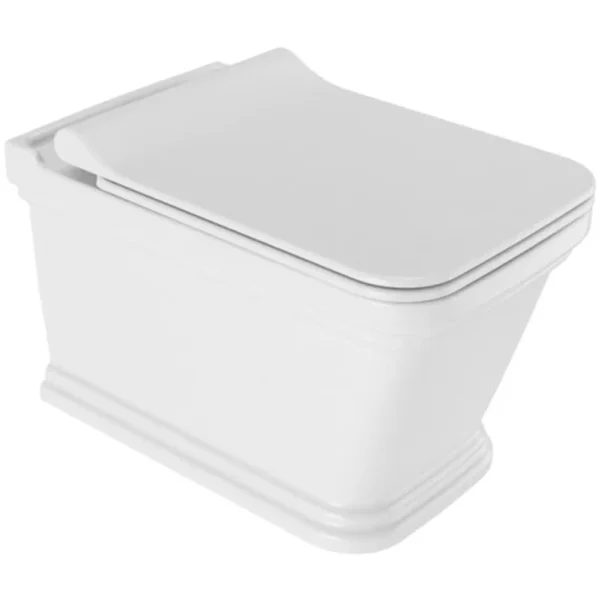 Kale Petra Kanalsız Asma Klozet Ultra Slim Yavaş Kapak Altın