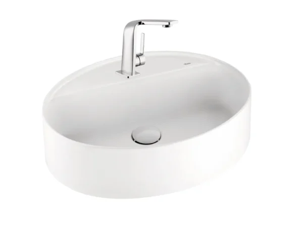 Kale Smartedge 40x50 Oval Lavabo Mat Beyaz