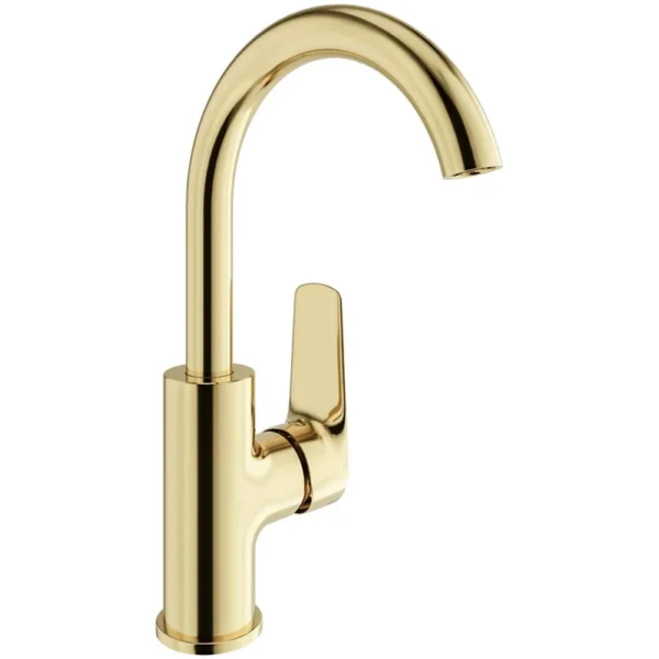 Kale Tandem Döner Borulu Altın Lavabo Bataryası