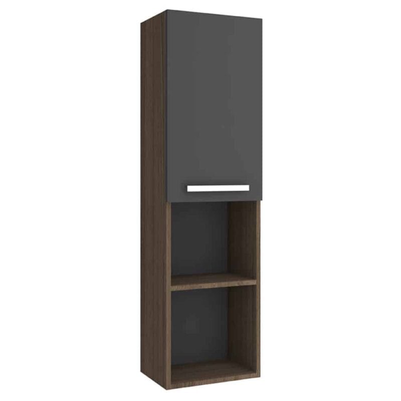 Kale Trevi 40 cm Antrasit-Ceviz Sağ Boy Dolabı