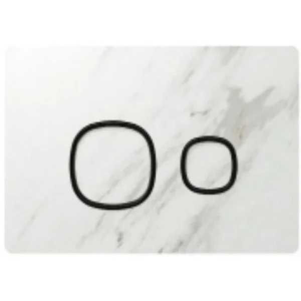 Kale Uniq Pallisandro Mat Siyah Gömme Rezervuar Paneli