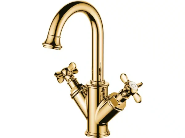 Kale Victorian Lavabo Bataryası-Gold