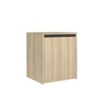 Kale Vista 76 cm Koyu Meşe Kapaklı Çamaşır Makinesi Dolabı