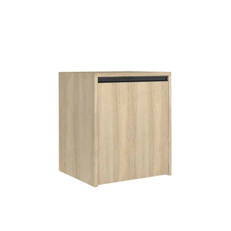 Kale Vista 76 cm Koyu Meşe Kapaklı Çamaşır Makinesi Dolabı