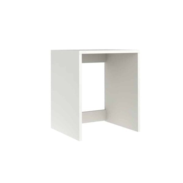 Kale Vista 76 cm Mat Beyaz Kapaksız Çamaşır Makinesi Dolabı