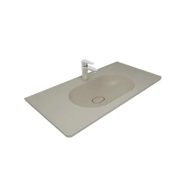 Kale Zero 2.0 100x50 Etajerli Lavabo Mat Vizon