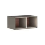 Kale Zero 2.0 50 cm Antrasit-Ceviz Alt Açık Raf Modülü