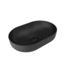 Kale Zero 2.0 60x40 Oval Çanak Lavabo Mat Siyah
