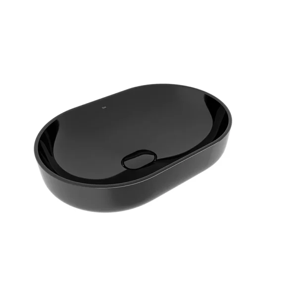 Kale Zero 2.0 60x40 Oval Çanak Lavabo Siyah
