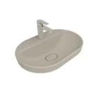 Kale Zero 2.0 60x40 Yarı Gömme Oval Lavabo Mat Vizon