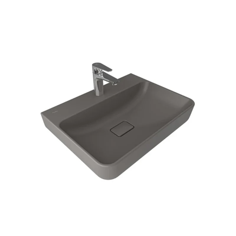 Kale Zero 2.0 60x45 Dikdörtgen Lavabo Mat Antrasit Gri