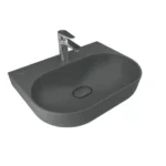 Kale Zero 2.0 60x45 Oval Lavabo Mat Antrasit Gri