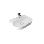 Kale Zero 2.0 60x45 Oval Lavabo Mat Beyaz