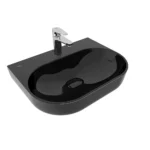 Kale Zero 2.0 60x45 Oval Lavabo Siyah