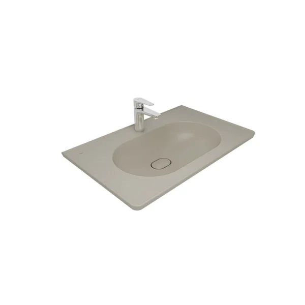 Kale Zero 2.0 80x50 Etajerli Lavabo Mat Vizon