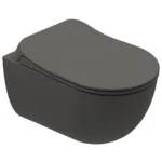 Kale Zero 2.0 Smart Asma Klozet Taharet Delikli+Ultra Slim Smart Kapak Mat Antrasit Gri