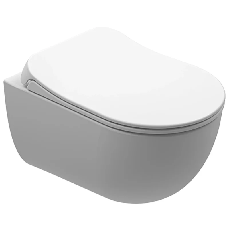 Kale Zero 2.0 Smart Asma Klozet Taharet Delikli+Ultra Slim Smart Kapak Mat Beyaz