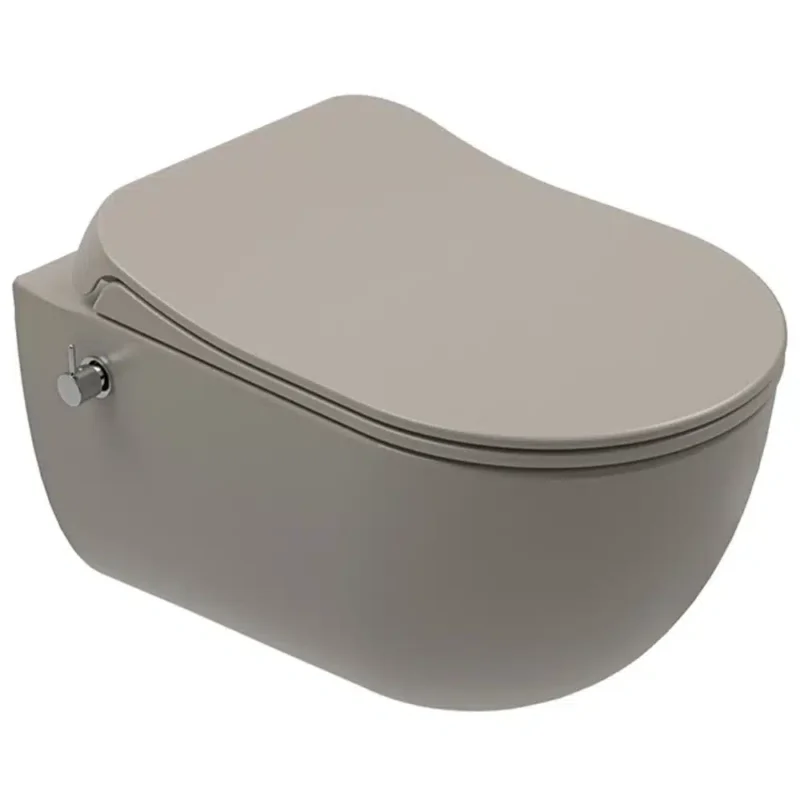 Kale Zero 2.0 Smart Asma Klozet Taharet Musluğu Entegre/Sıcak-Soğuk+Ultra Slim Smart Kapak Mat Vizon