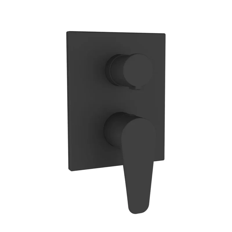 Kale Zero Pro Ankastre Banyo Bataryası-Sıva Üstü (Siyah)