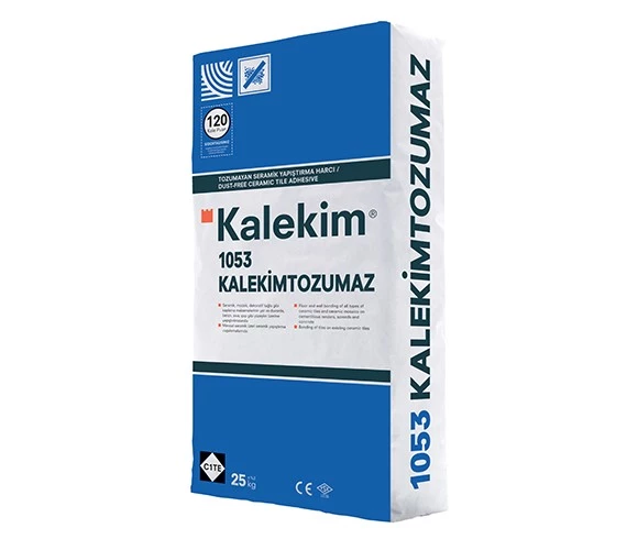 Kalekim 1053 Kalekimtozumaz Tozumayan Yapıştırma Harcı, Gri C1TE 25 kg
