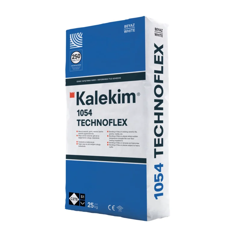 Kalekim 1054 Technoflex Esnek Yapıştırma Harcı, Gri C2TE S1 25 kg