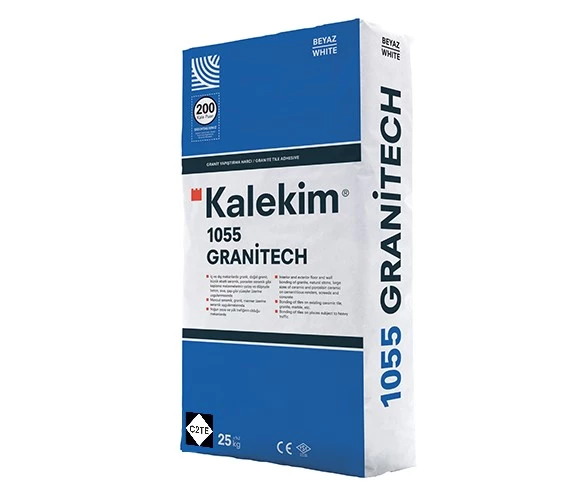 Kalekim 1055 Granitech Granit Yapıştırma Harcı, Gri C2TE 25 kg