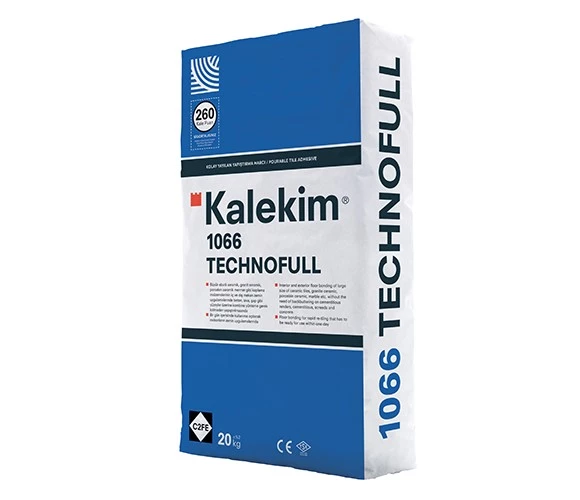 Kalekim 1066 Technofull Kolay Yayılan Yapıştırma Harcı, Gri C2FE 20 kg